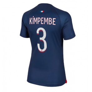 Paris Saint-Germain Presnel Kimpembe #3 Hemmatröja Kvinnor 2023-24 Kortärmad